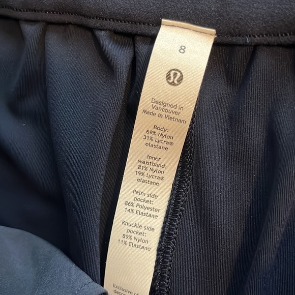 Lululemon Stretch HR 7/8 Pant Navy NWT - Picture 5 of 8